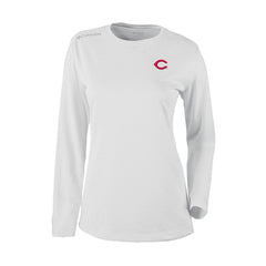 Cincinnati Reds Columbia Shotgun Long Sleeve T-Shirt for sale
