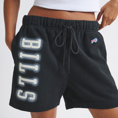 Buffalo Bills Off Season Unisex Fleece Shorts Black - NFL