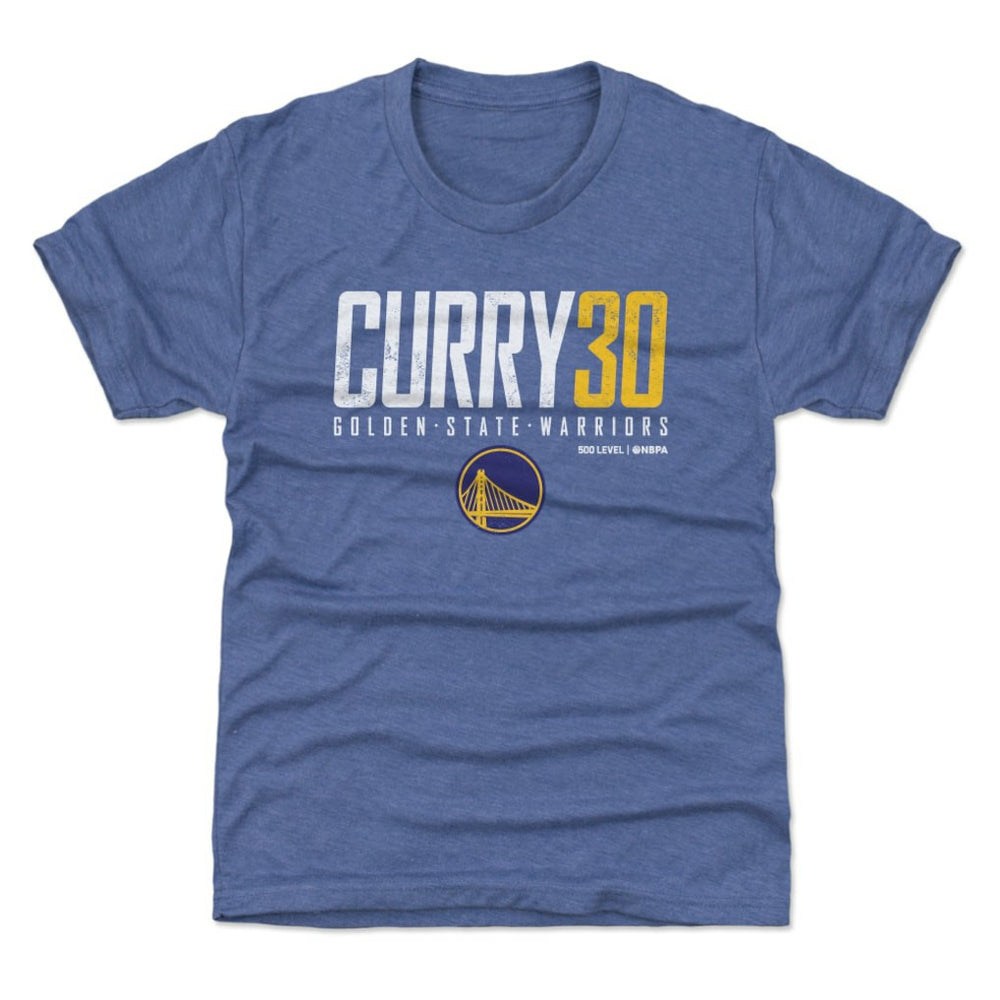 NBA - Stephen Curry Golden State Warriors 500 Level Youth Elite T-Shirt - Royal