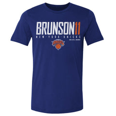 NBA - Jalen Brunson New York Knicks 500 Level Elite T-Shirt - Blue