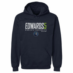 NBA - Anthony Edwards Minnesota Timberwolves 500 Level Elite Pullover Hoodie - Navy