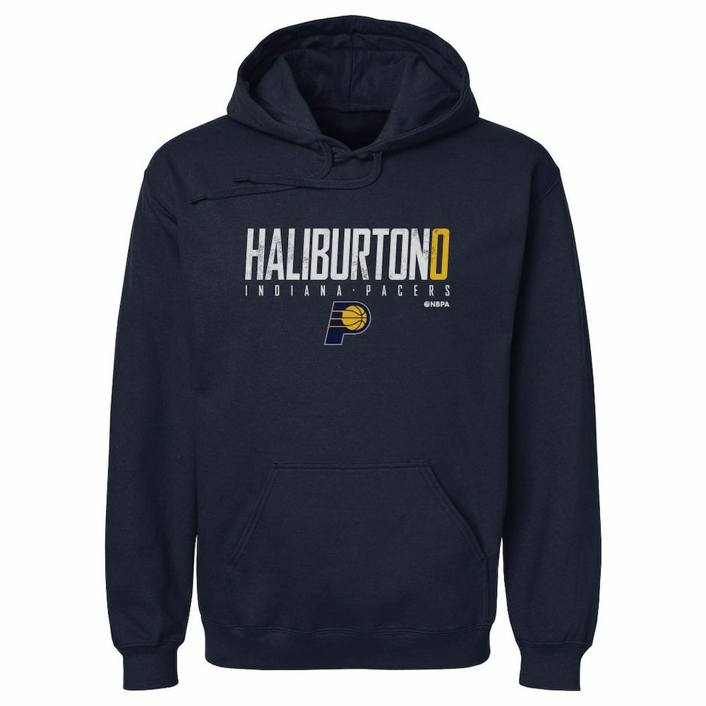 NBA - Tyrese Haliburton Indiana Pacers 500 Level Elite Pullover Hoodie - Navy