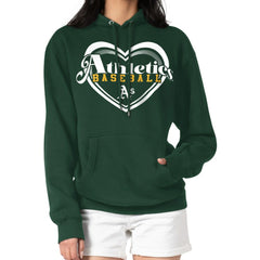 Athletics G-III 4Her by Carl Banks Women's Double Heart Fleece Pullover Hoodie discount