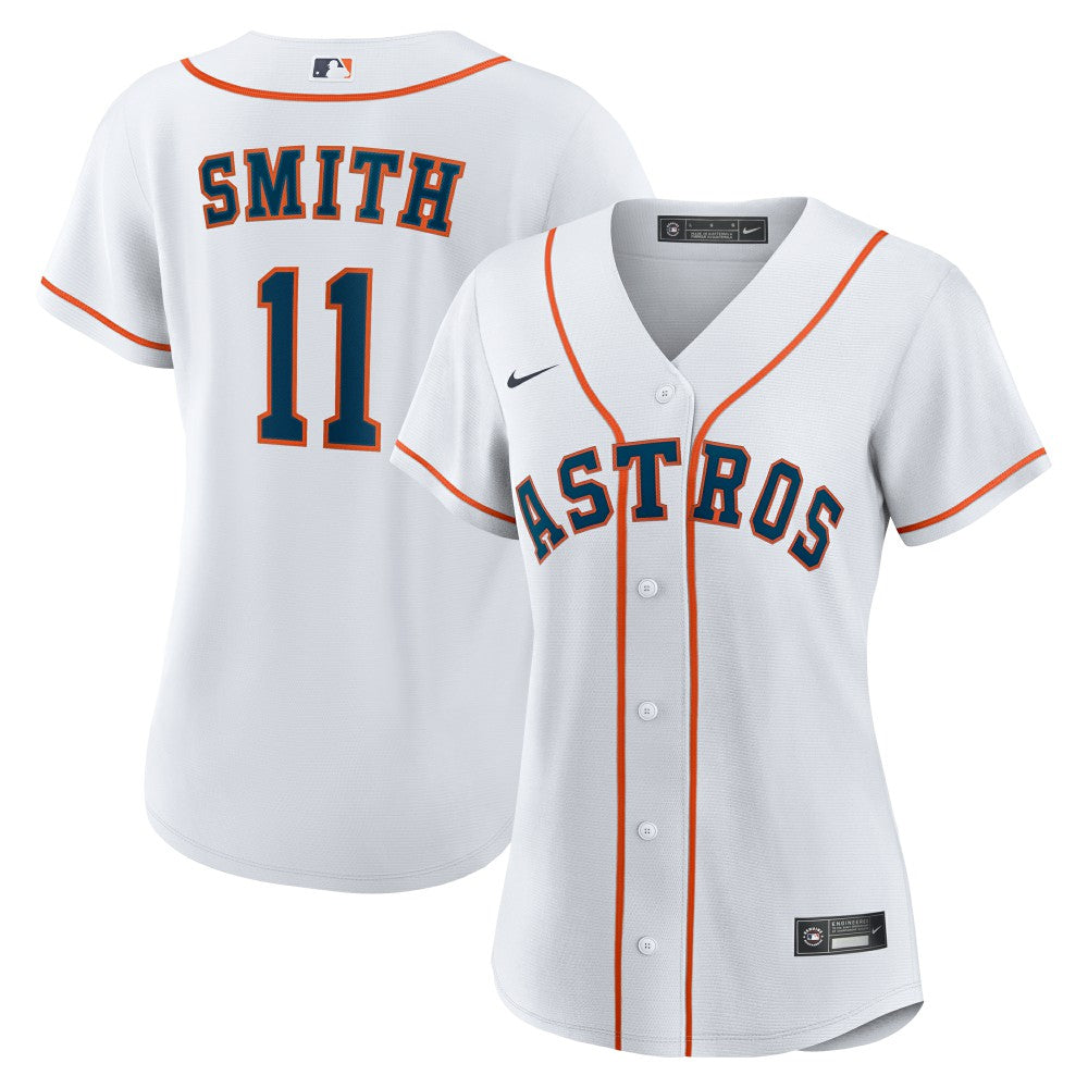 Cam Smith Houston Astros Nike Women's Home Replica Jersey Lifestyle