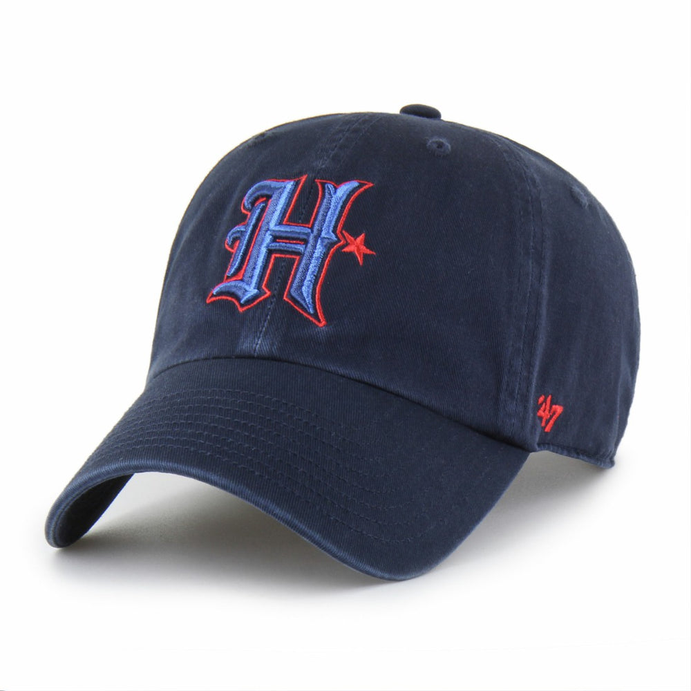 Houston Texans '47 H-Town Cleanup Adjustable Hat Navy - 47 brand