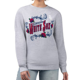 Chicago White Sox G-III 4Her by Carl Banks Women's Retro Roses Fleece Pullover Sweatshirt for sale