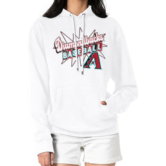 Arizona Diamondbacks Starter Women's Drive-In Pullover Hoodie Clearance