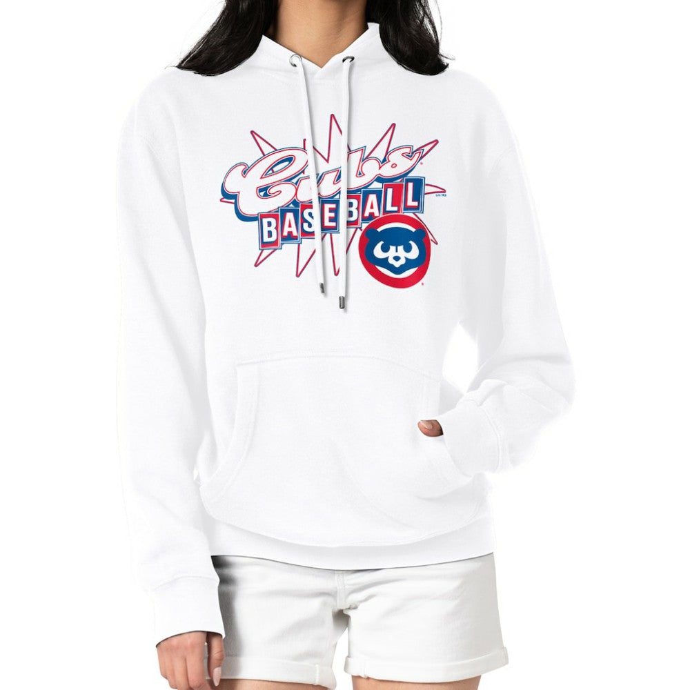 Chicago Cubs Starter Women's Drive-In Pullover Hoodie Online