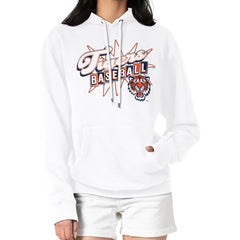Detroit Tigers Starter Women's Drive-In Pullover Hoodie Sale