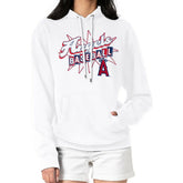 Los Angeles Angels Starter Women's Drive-In Pullover Hoodie Online