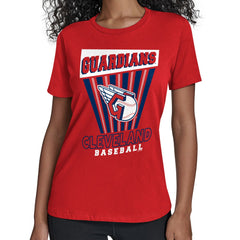 Cleveland Guardians Starter Women's Poster Print T-Shirt Sale