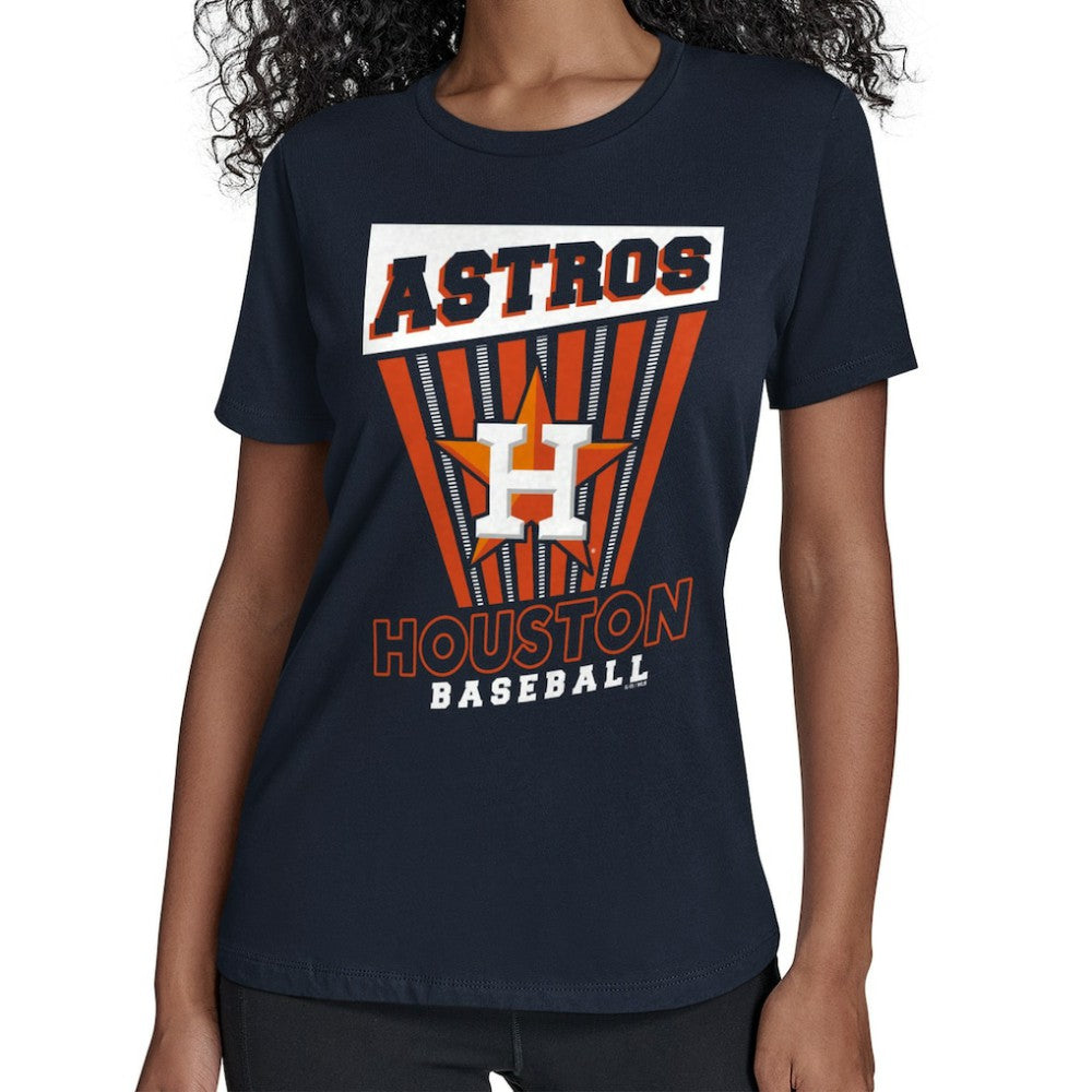 Houston Astros Starter Women's Poster Print T-Shirt On Sale