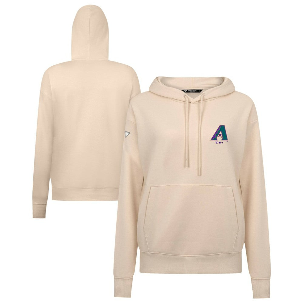Arizona Diamondbacks Levelwear Women's Cooperstown Collection Adorn Core Logo Pullover Hoodie Clearance