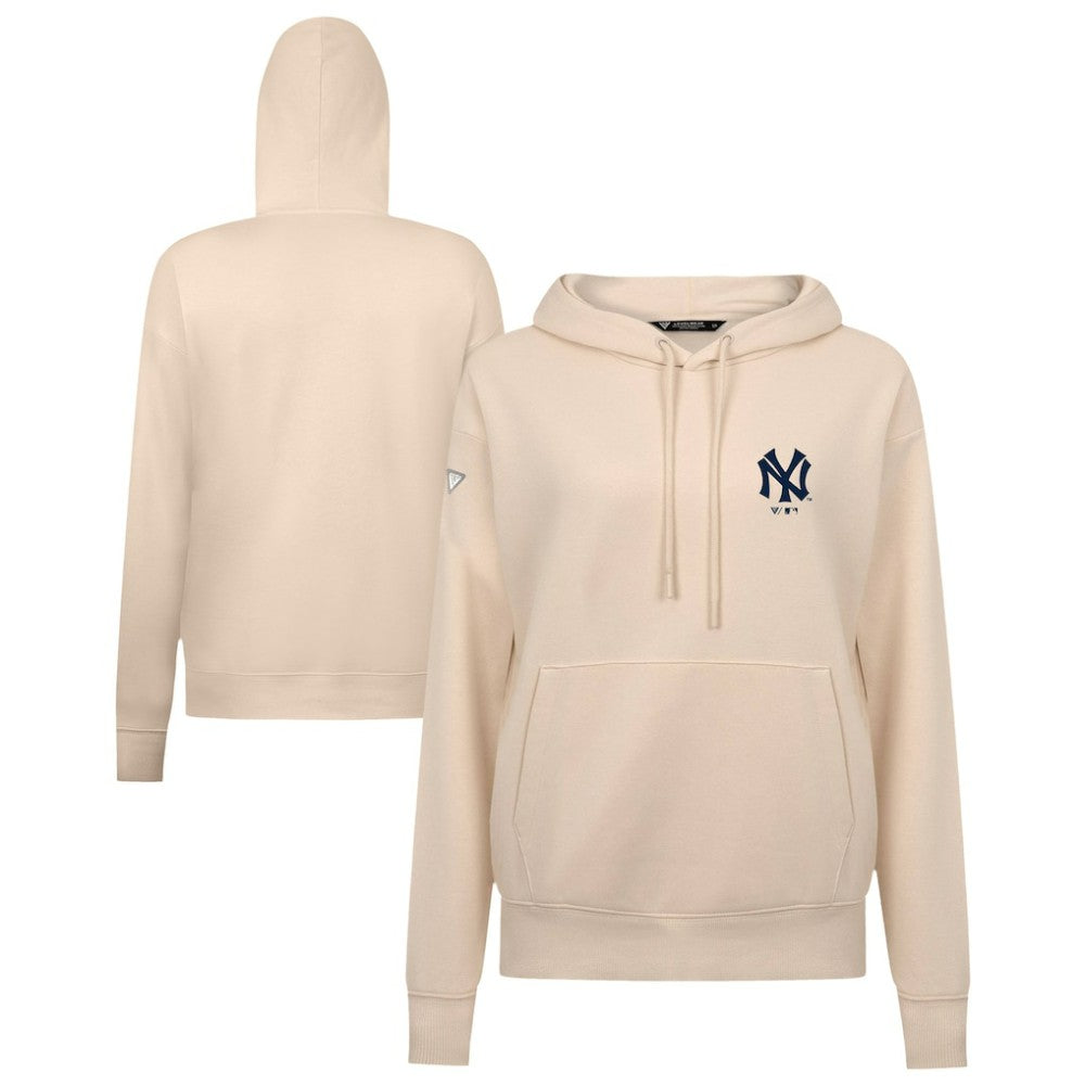 New York Yankees Levelwear Women's Cooperstown Collection Adorn Core Logo Pullover Hoodie Online