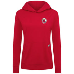 Los Angeles Angels Levelwear Women's Cooperstown Collection Relay Core Logo Pullover Hoodie Online