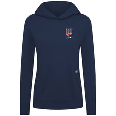 Minnesota Twins Levelwear Women's Cooperstown Collection Relay Core Logo Pullover Hoodie for sale