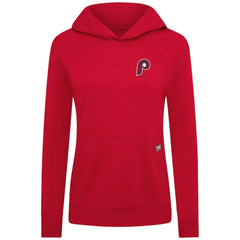 Philadelphia Phillies Levelwear Women's Cooperstown Collection Relay Core Logo Pullover Hoodie for sale