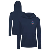 Atlanta Braves Levelwear Women's Cooperstown Collection Relay Core Logo Pullover Hoodie Online