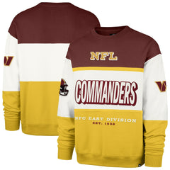Washington Commanders '47 Breeze Maximalist Sweatshirt Burgundy/Gold - 47 brand