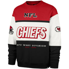 Kansas City Chiefs '47 Breeze Maximalist Sweatshirt Red/Black - 47 brand