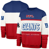 New York Giants '47 Breeze Maximalist Sweatshirt Royal/Red - 47 brand