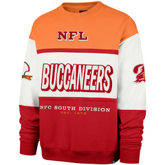 Tampa Bay Buccaneers '47 Throwback Breeze Maximalist Sweatshirt Orange/Red - 47 brand