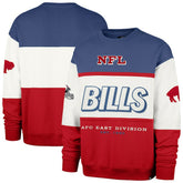 Buffalo Bills '47 Throwback Breeze Maximalist Sweatshirt Royal/Red - 47 brand