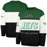 New York Jets '47 Throwback Breeze Maximalist Sweatshirt Kelly Green/Black - 47 brand