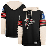Atlanta Falcons '47 Split Zone Cornerback Duo Hoodie Black - 47 brand