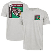 Arizona Cardinals '47 Chrome Plate Franklin T-Shirt Gray - 47 brand
