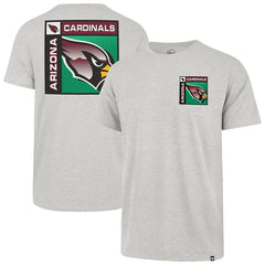 Arizona Cardinals '47 Chrome Plate Franklin T-Shirt Gray - 47 brand
