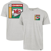 Kansas City Chiefs '47 Chrome Plate Franklin T-Shirt Gray - 47 brand