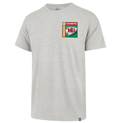 Kansas City Chiefs '47 Chrome Plate Franklin T-Shirt Gray - 47 brand