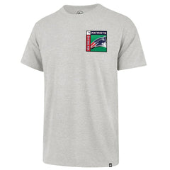 New England Patriots '47 Chrome Plate Franklin T-Shirt Gray - 47 brand