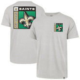 New Orleans Saints '47 Chrome Plate Franklin T-Shirt Gray - 47 brand