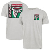 Atlanta Falcons '47 Chrome Plate Franklin T-Shirt Gray - 47 brand