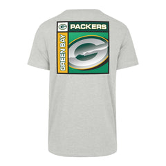 Green Bay Packers '47 Chrome Plate Franklin T-Shirt Gray - 47 brand