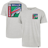 Buffalo Bills '47 Chrome Plate Franklin T-Shirt Gray - 47 brand