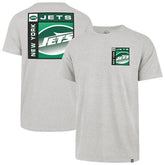New York Jets '47 Chrome Plate Franklin T-Shirt Gray - 47 brand