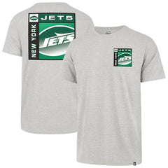 New York Jets '47 Chrome Plate Franklin T-Shirt Gray - 47 brand