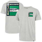 Seattle Seahawks '47 Chrome Plate Franklin T-Shirt Gray - 47 brand