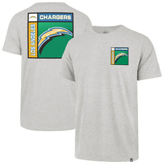 Los Angeles Chargers '47 Chrome Plate Franklin T-Shirt Gray - 47 brand