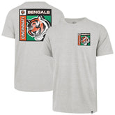 Cincinnati Bengals '47 Chrome Plate Franklin T-Shirt Gray - 47 brand