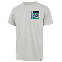 Tennessee Titans '47 Chrome Plate Franklin T-Shirt Gray - 47 brand