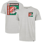Cleveland Browns '47 Chrome Plate Franklin T-Shirt Gray - 47 brand
