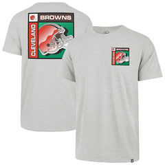 Cleveland Browns '47 Chrome Plate Franklin T-Shirt Gray - 47 brand