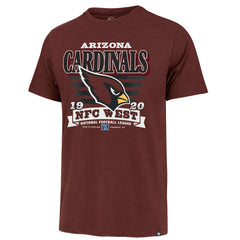 Arizona Cardinals '47 Stripe Splash Franklin T-Shirt Cardinal - 47 brand