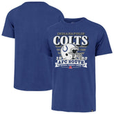 Indianapolis Colts '47 Stripe Splash Franklin Throwback T-Shirt Royal - 47 brand