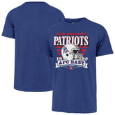 New England Patriots '47 Stripe Splash Franklin Throwback T-Shirt Royal - 47 brand