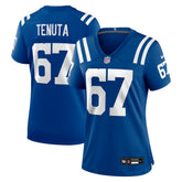 Luke Tenuta Indianapolis Colts Women's Team Game Jersey Royal - Nike